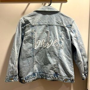 Custom Jean jacket